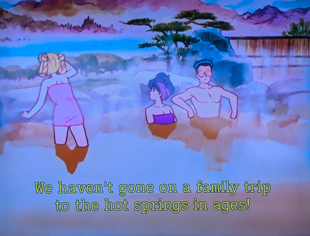 We haven't gone on a trip to the hot springs in ages!