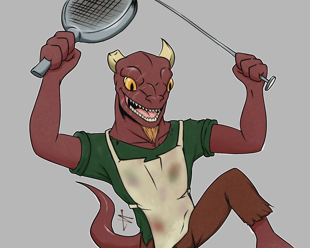 Rrime Pib. A rogue and cook in service to a lich god I totally didn't take from an anime.