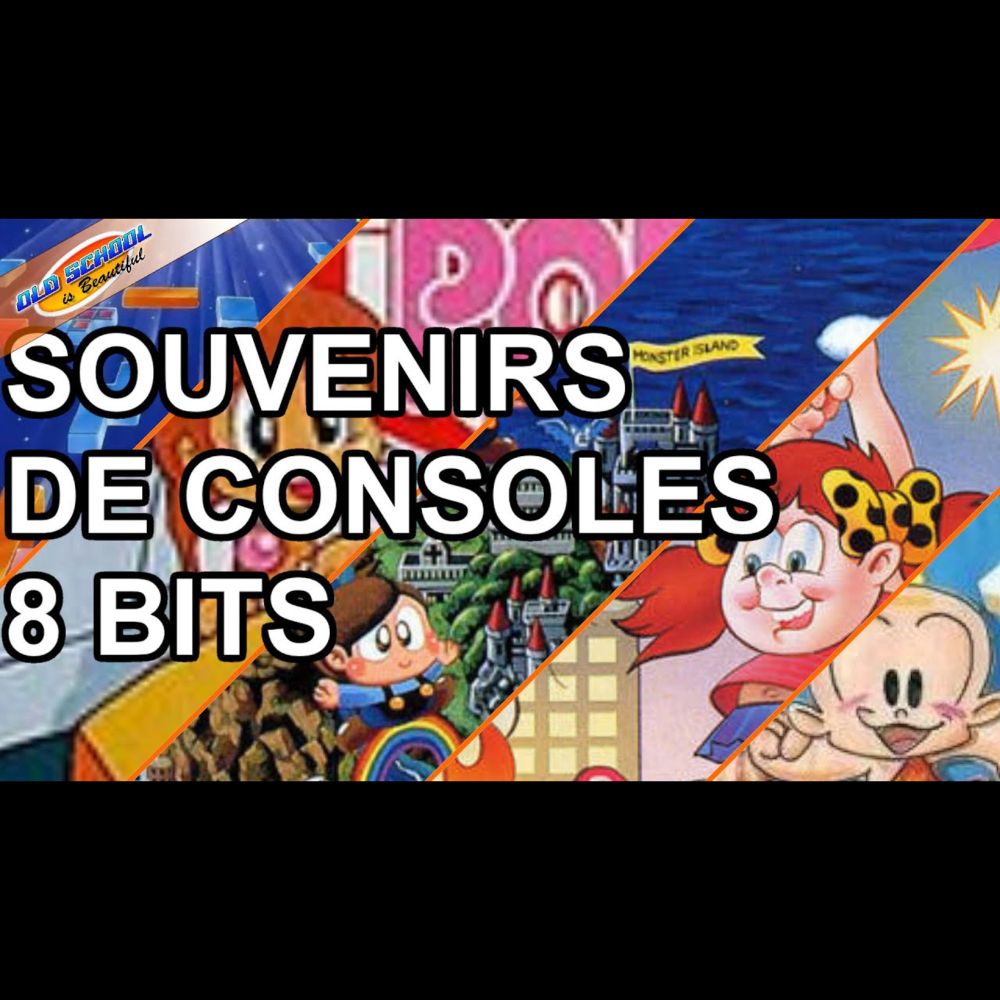 Mes souvenirs de joueurs sur console 8bit.