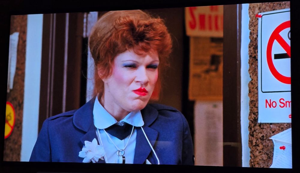 Mrs Devonshire scowls