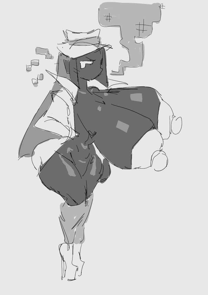 Annie but with hyper tits and a fat ass supported by her thick thighs.