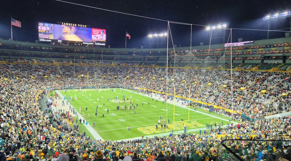 lambeau field in all her glory