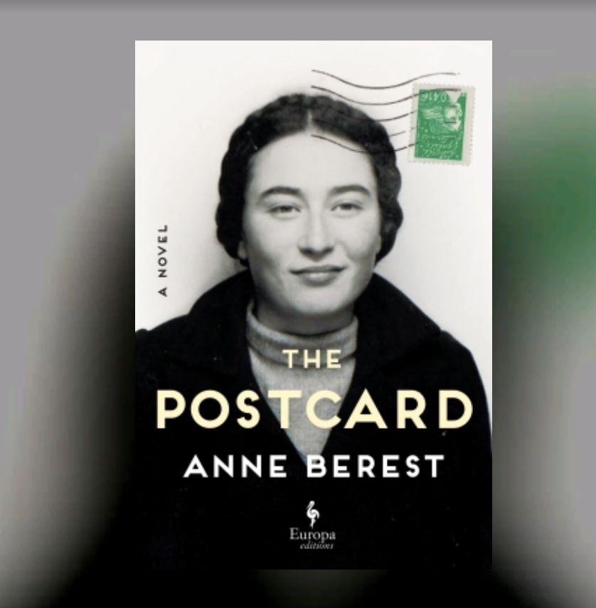 Book cover of "The Postcard" by Anne Berest.