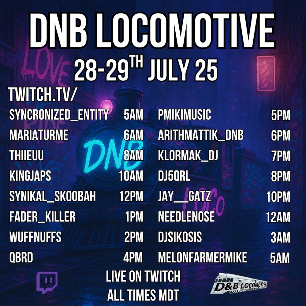 Dnb locomotive, 28/29th of July. 