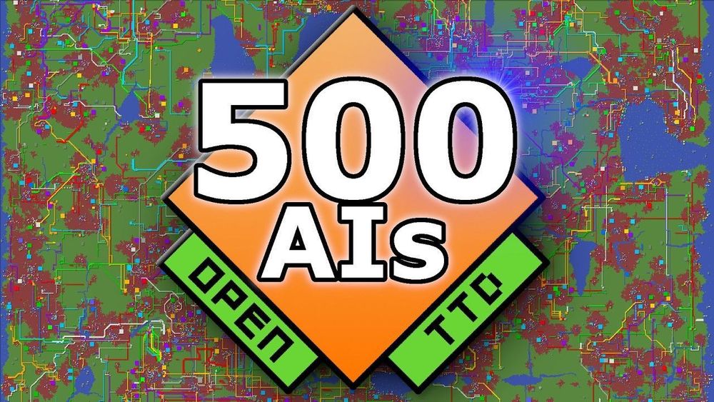 500 AIs vs OpenTTD - Vehicle Crashes, Lag, and Bankruptcy - OpenTTD AI Battles