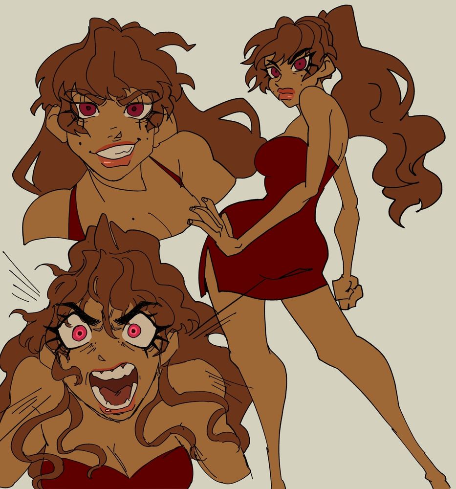 OC Cybele, main character of webcomic