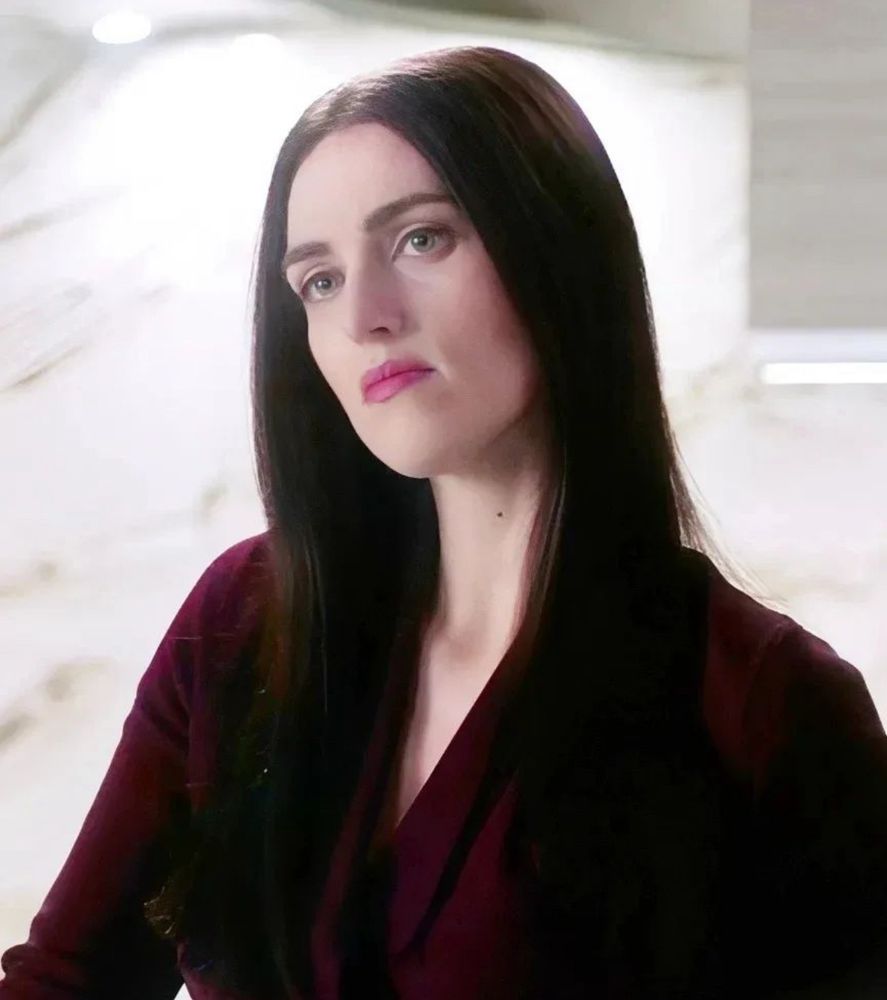 Katie McGrath as Lena Luthor in Supergirl. 