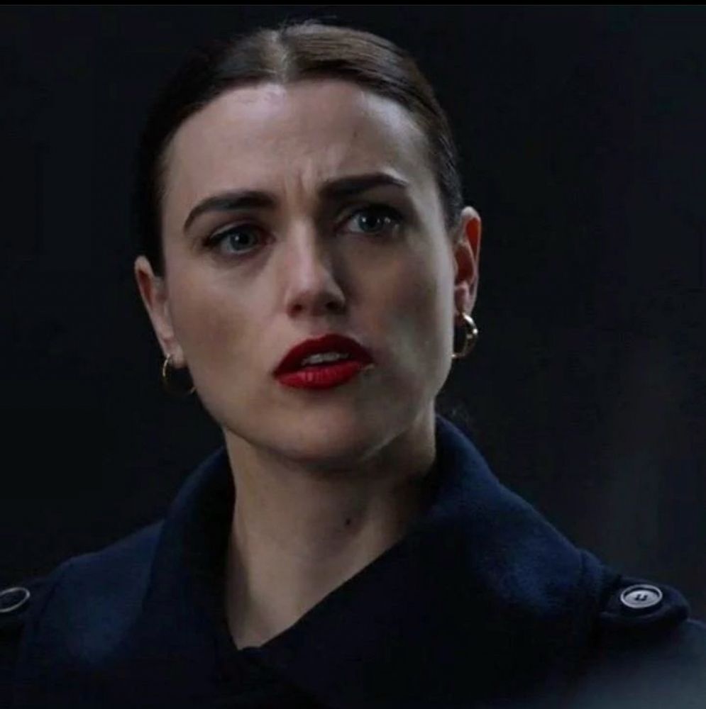 Katie McGrath as Lena Luthor in Supergirl. 