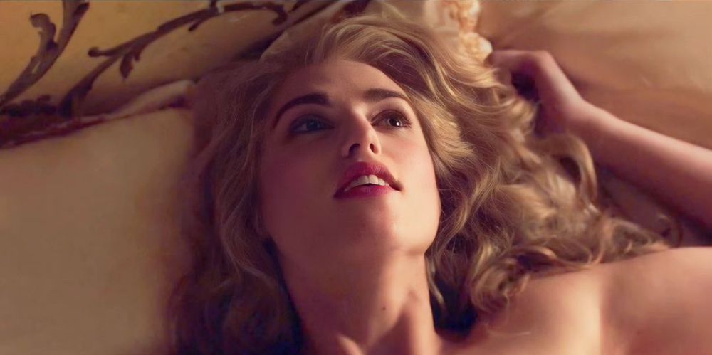 Katie McGrath as Lucy Westerna in Dracula. 