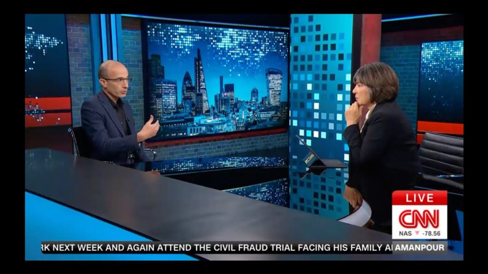 Yuval Noah Harari on CNN Amanpour - Hamas' aim was 'to assassinate any chance for peace'