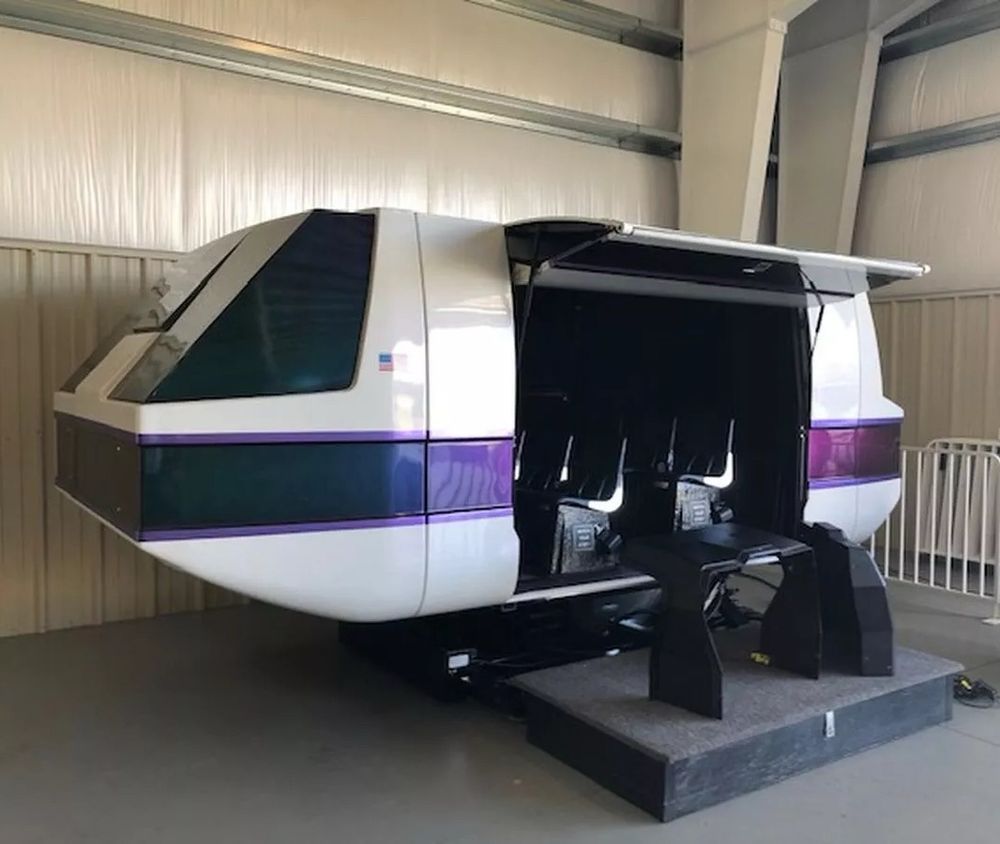 A simulator theme park ride from the 90s. 