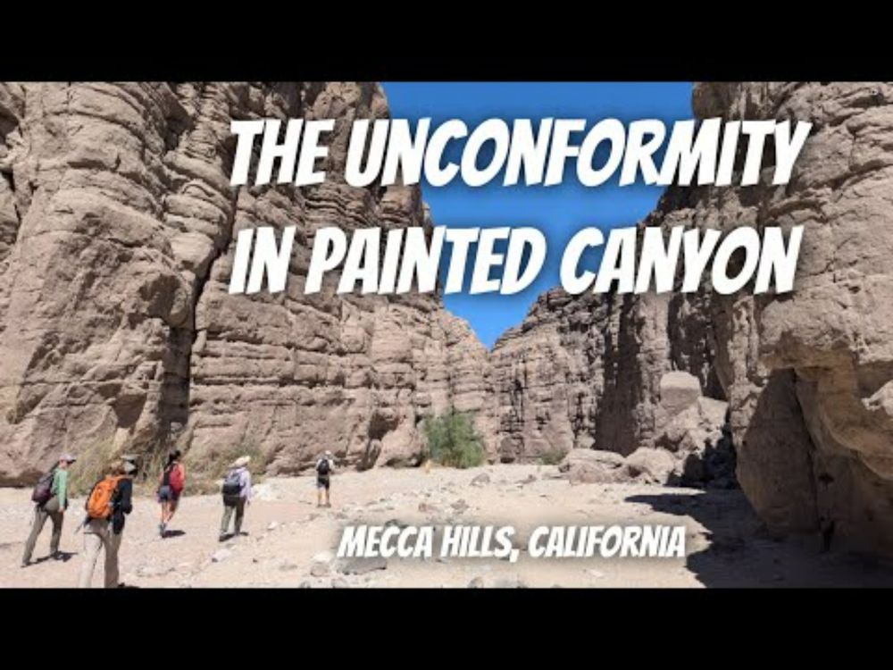 The unconformity in Painted Canyon