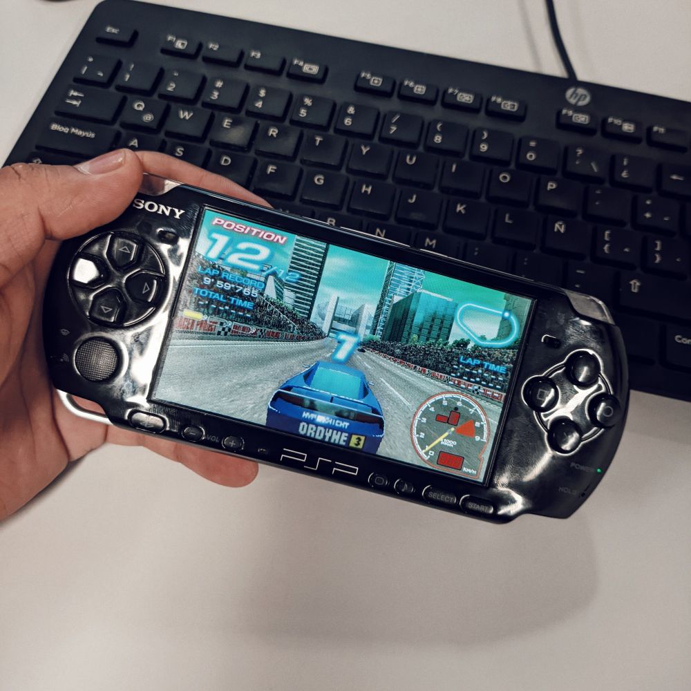 Ridge racer on my psp