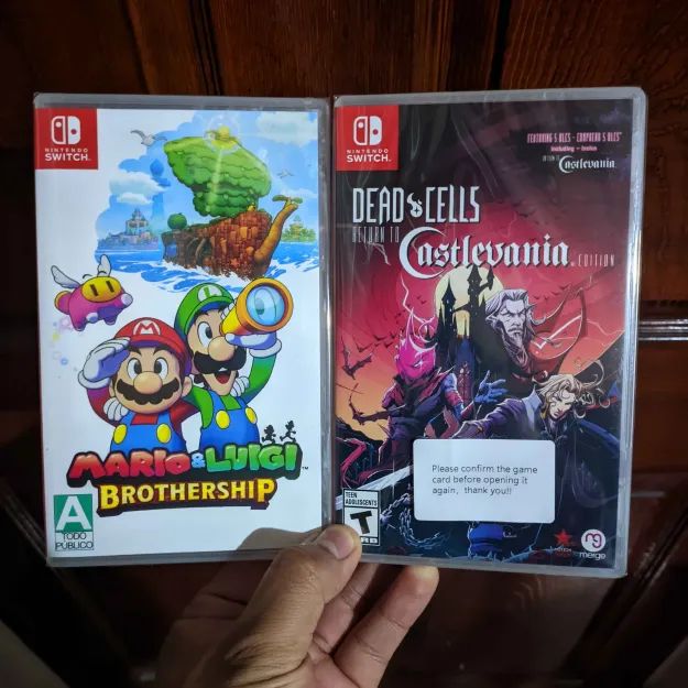 both games held in my hand