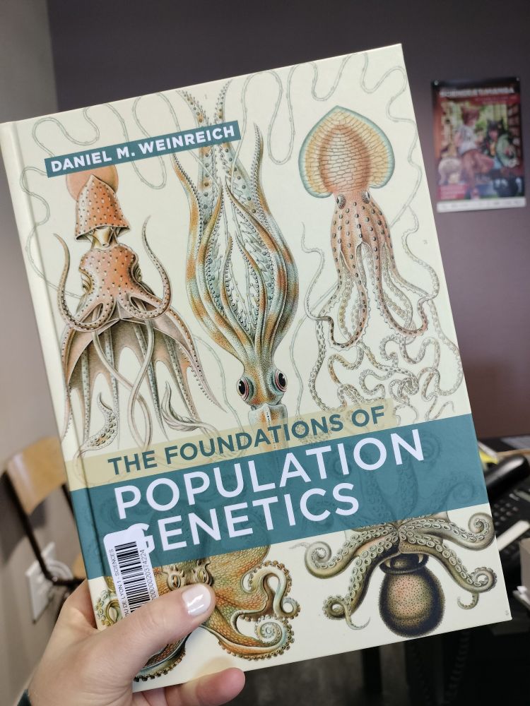 Couverture du livre The foundations of population genetics de Daniel M. Weinreich