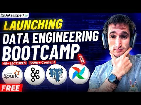 6-week Free Data Engineering Boot Camp Launch Video | DataExpert.io