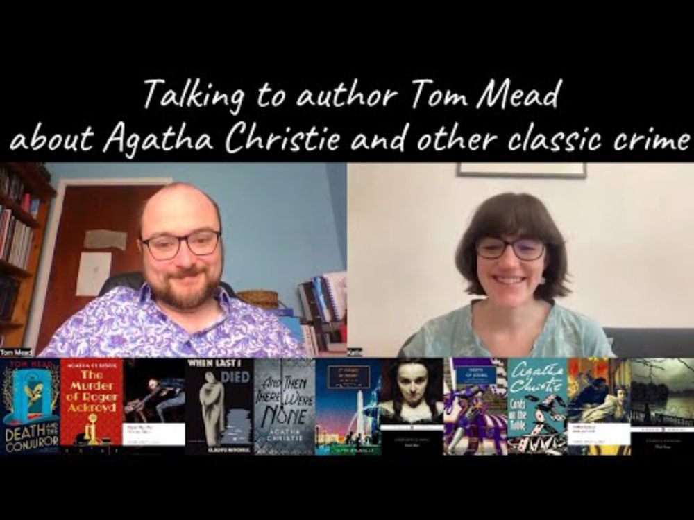 Classic Crime Literature (and why we love it) with author Tom Mead