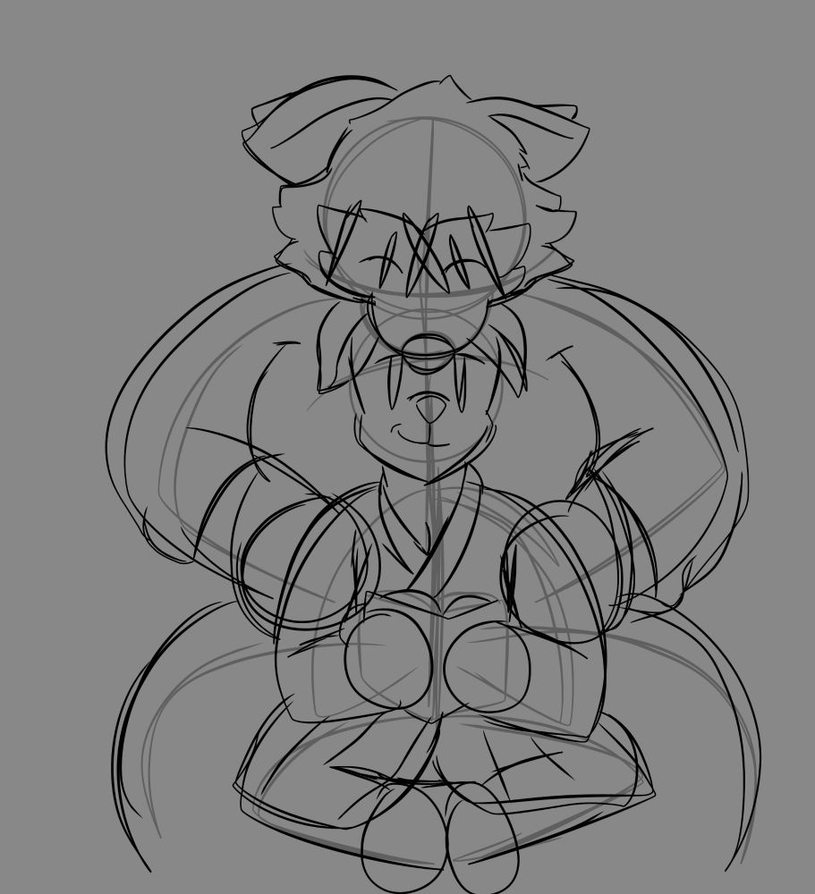 Hajime and Azuki from Fortnite cuddling