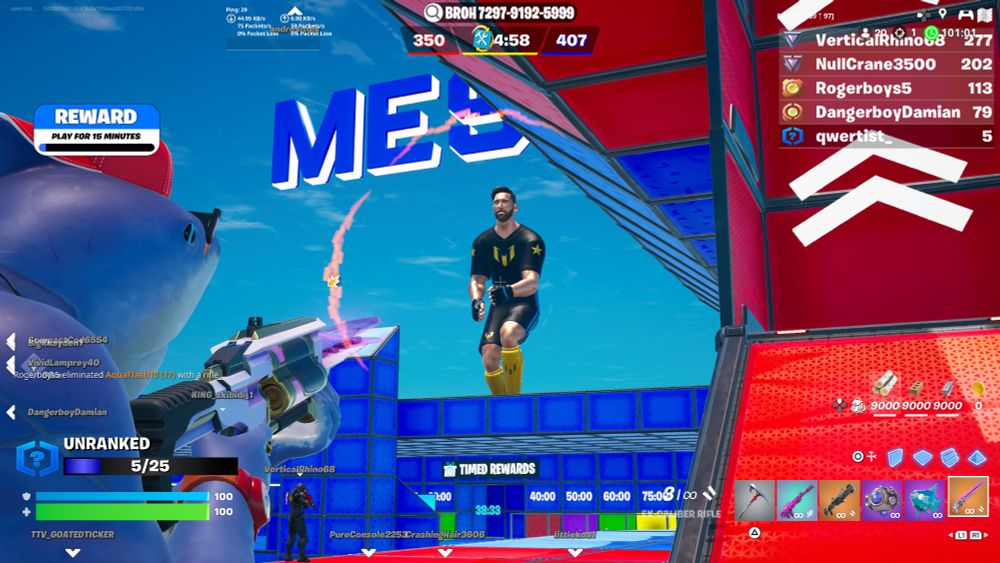 Messi in Fortnite