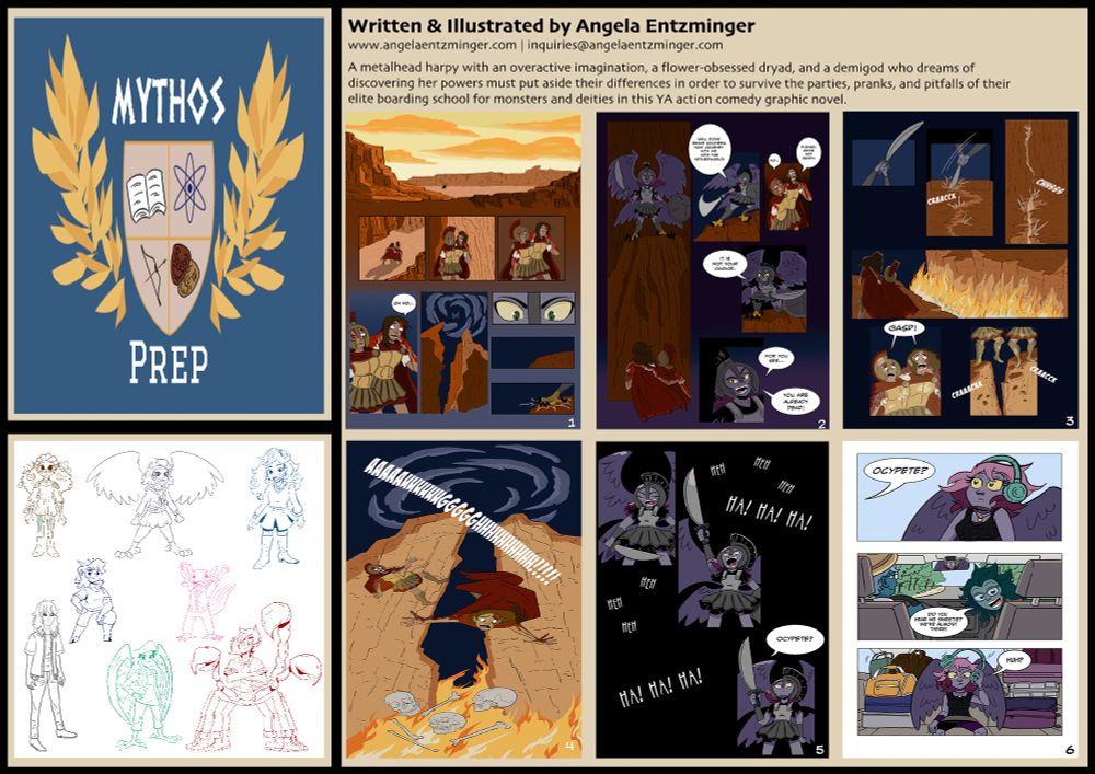 Mythos Prep Graphic Novel Pitch
