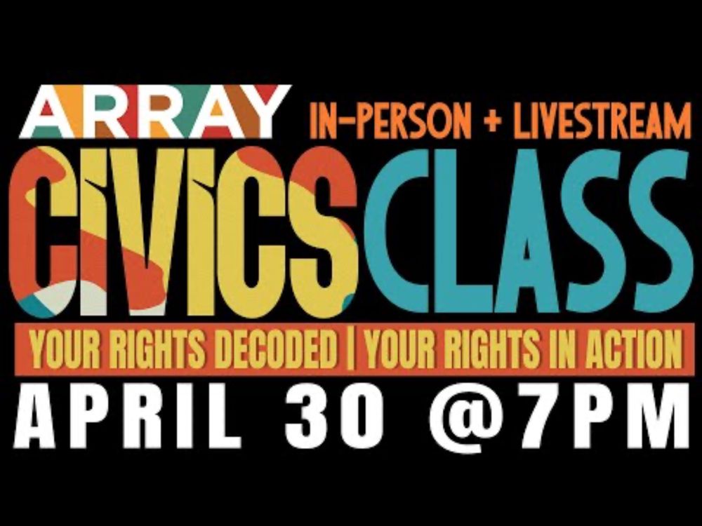 ARRAY's Civics Class