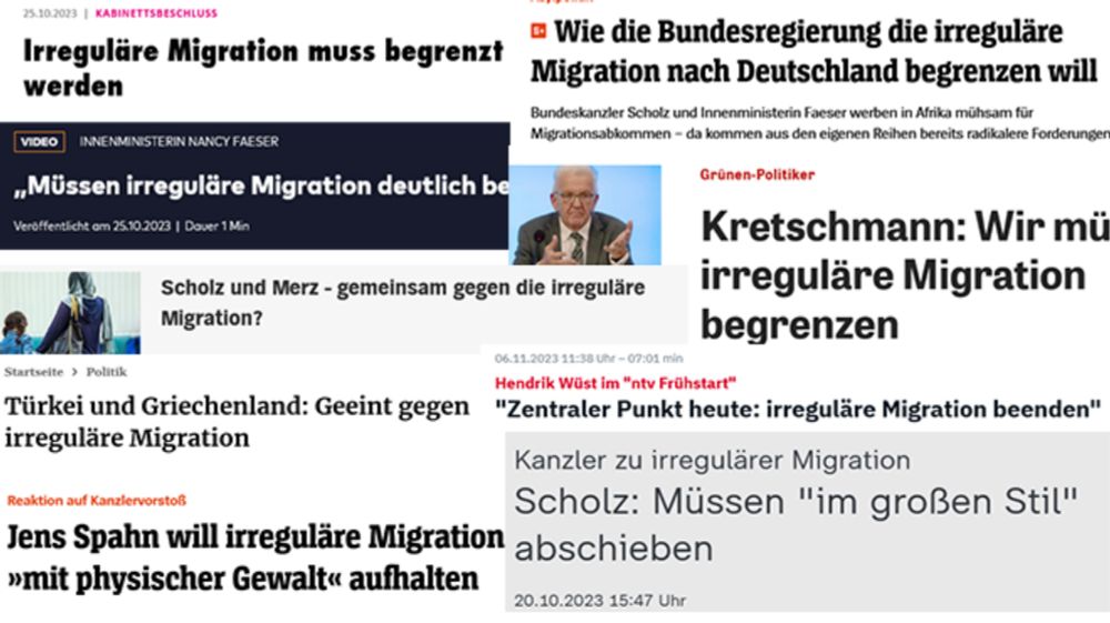 Der Begriff »irreguläre Migration« und wie er zur Täuschung eingesetzt wird