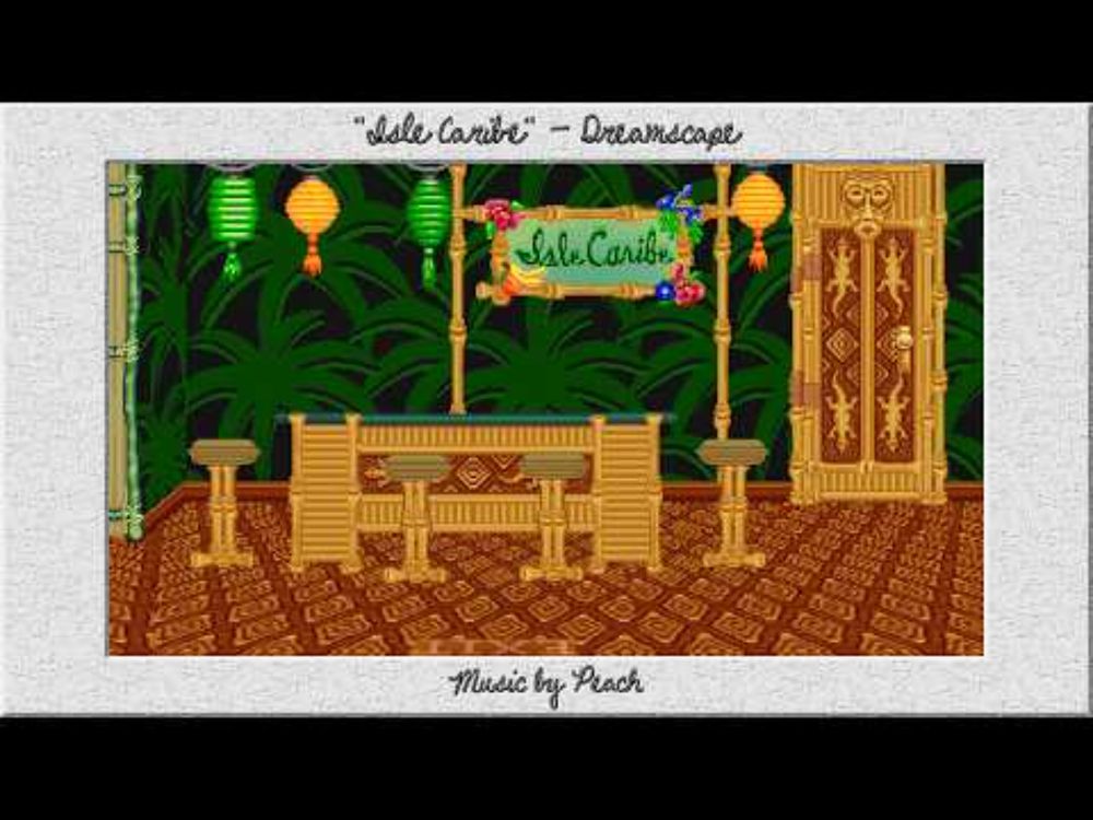"Isle Caribe" ~Vintage Original~ from Dreamscape
