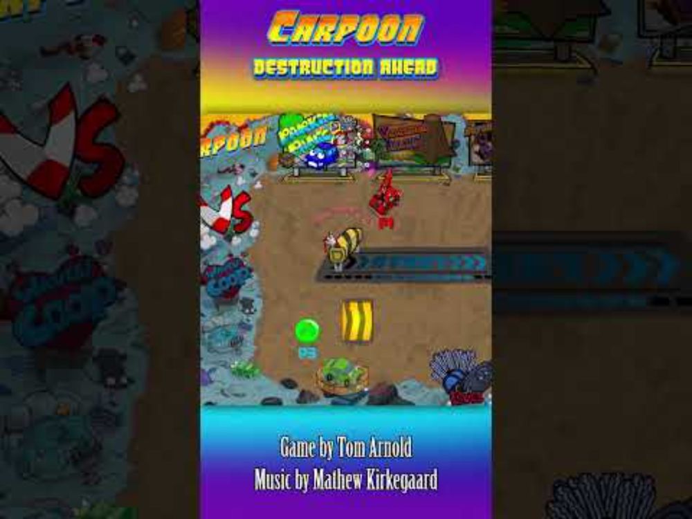 "Destruction Ahead" ~Short Cut~ from Carpoon | #videogames #indiegame #jazz #funk #blues