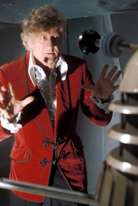 jon pertwee as the third doctor