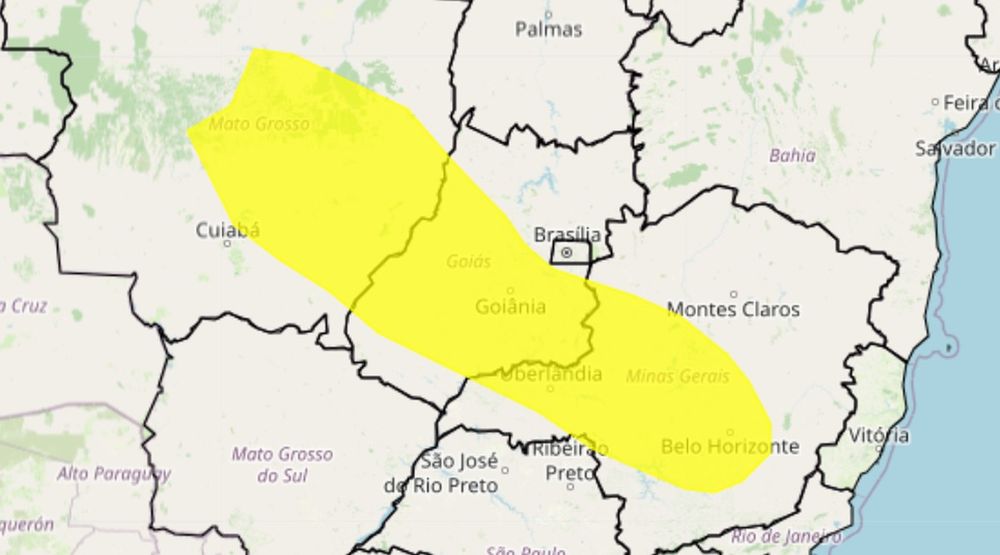 Chuva em BH? Inmet emite alerta de tempestade para capital mineira e mais 532 cidades do país