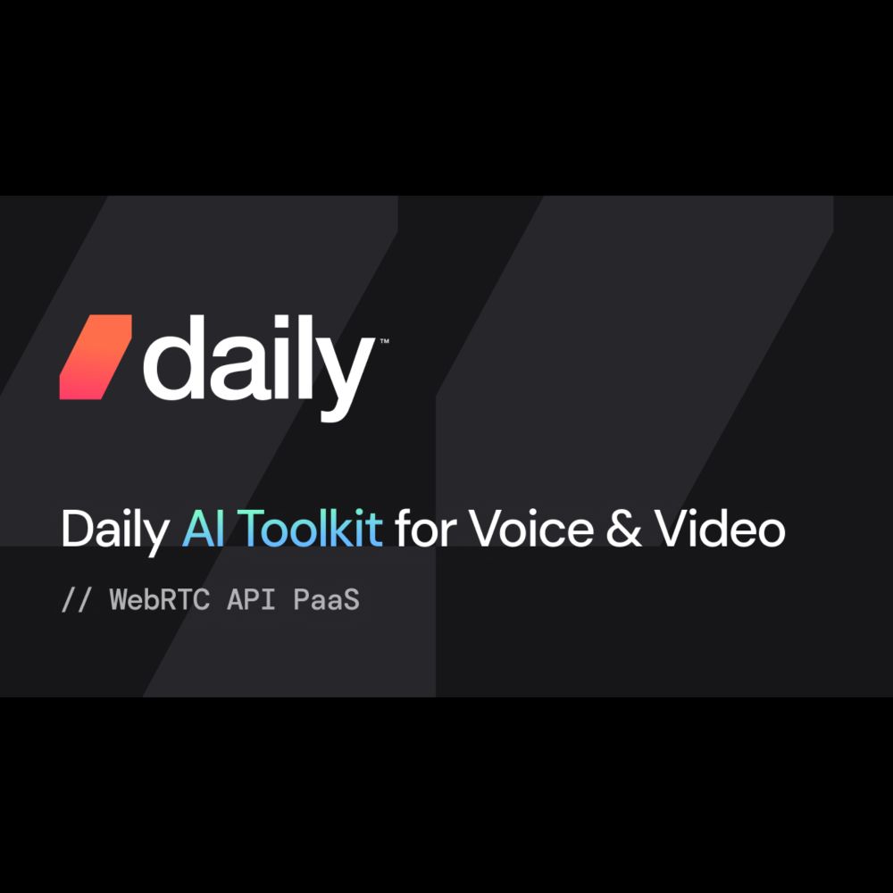 AI for Voice and Video - Daily