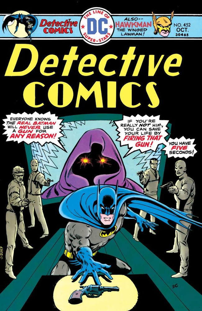 Cover of Detective Comics #452 by Ernie Chan