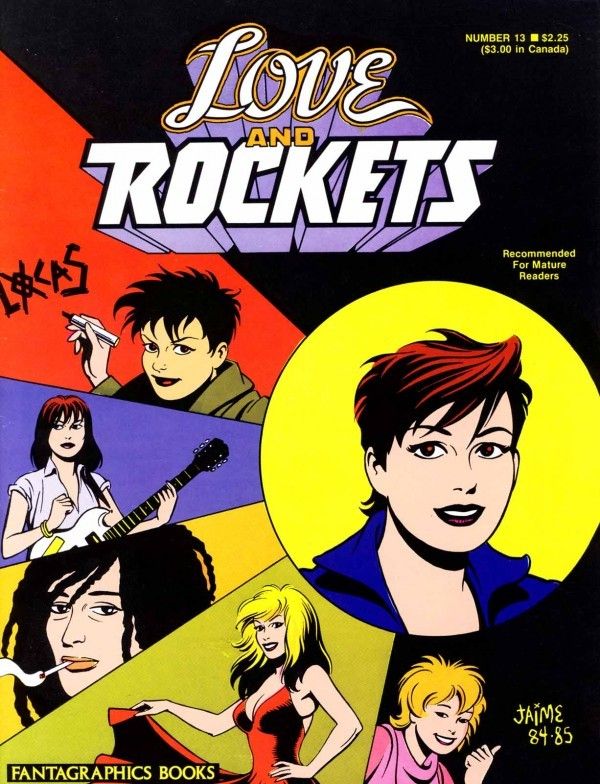 Cover of Love and Rockets #13 by Jaime Hernandez