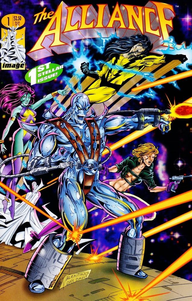 Cover of The Alliance #1 by Jim Valentino