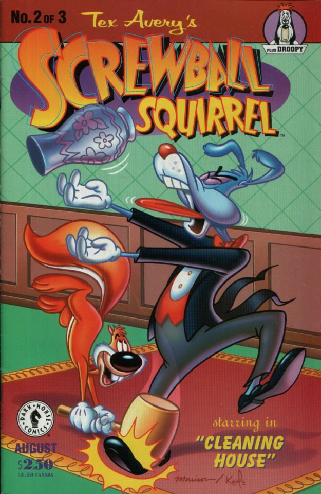Cover of Tex Avery's Screwball Squirrel #2 by Bill Morrison