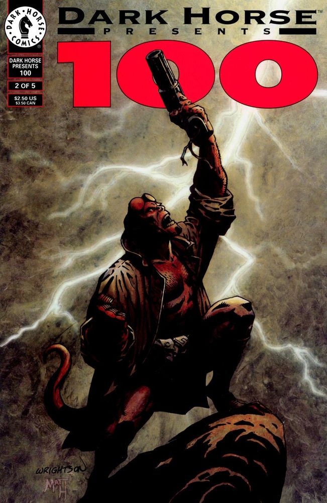 Cover of Dark Horse Presents 100 #2 by Mike Mignola