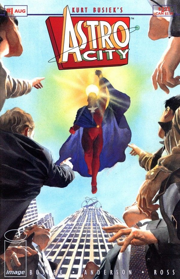 Cover of Kurt Busiek's Astro City #1 by Alex Ross