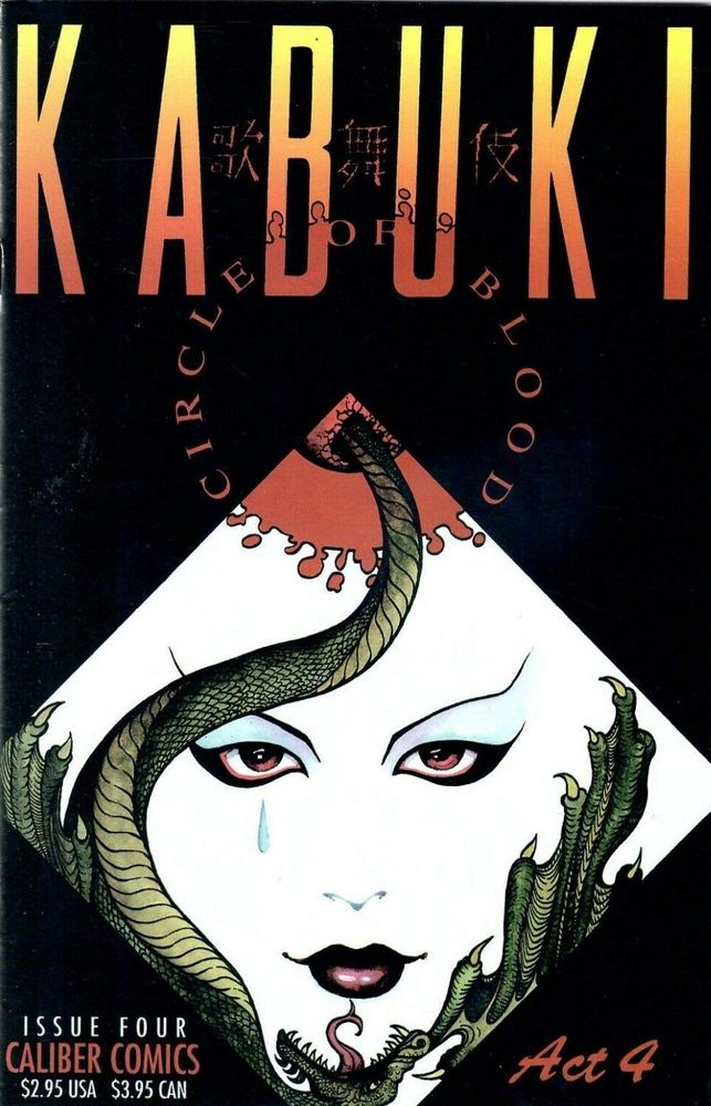 Cover of Kabuki: Circle of Blood #4 by David Mack