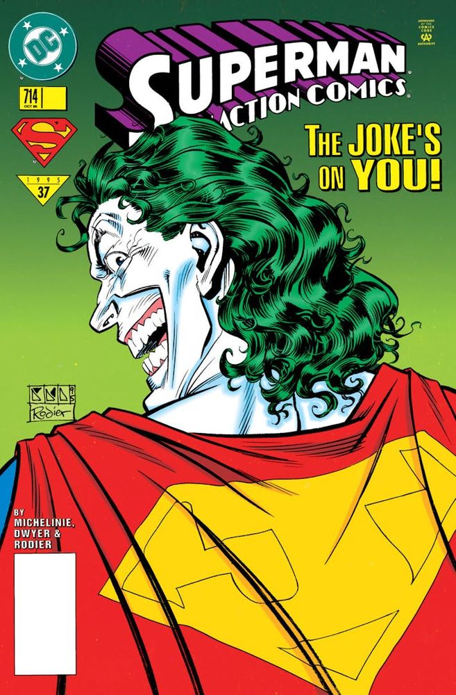 Cover of Action Comics #714 by Kieron Dwyer