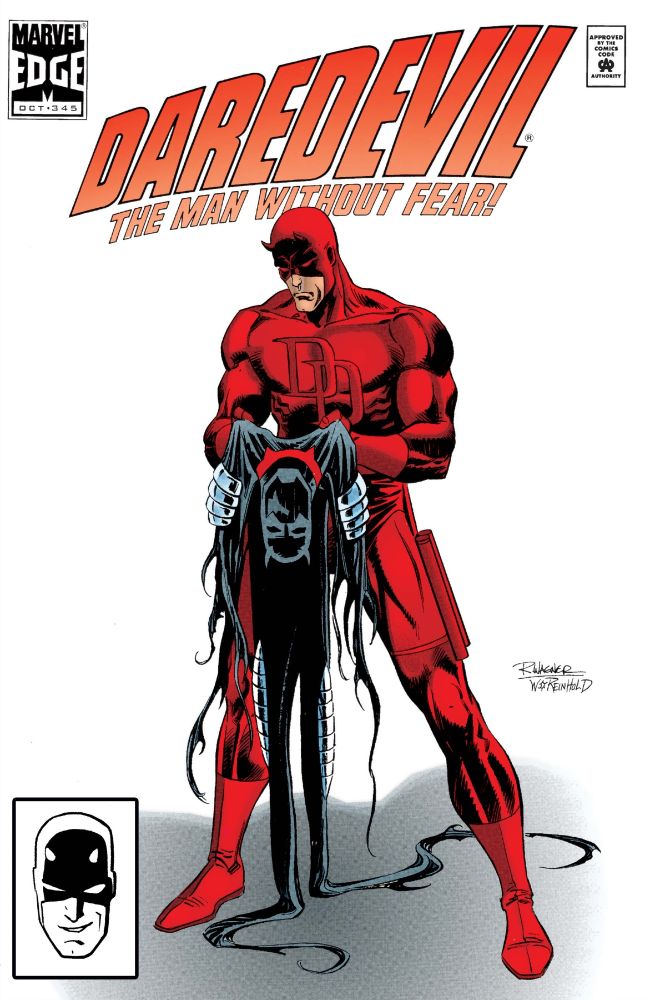 Cover of Daredevil #345 by Ron Wagner