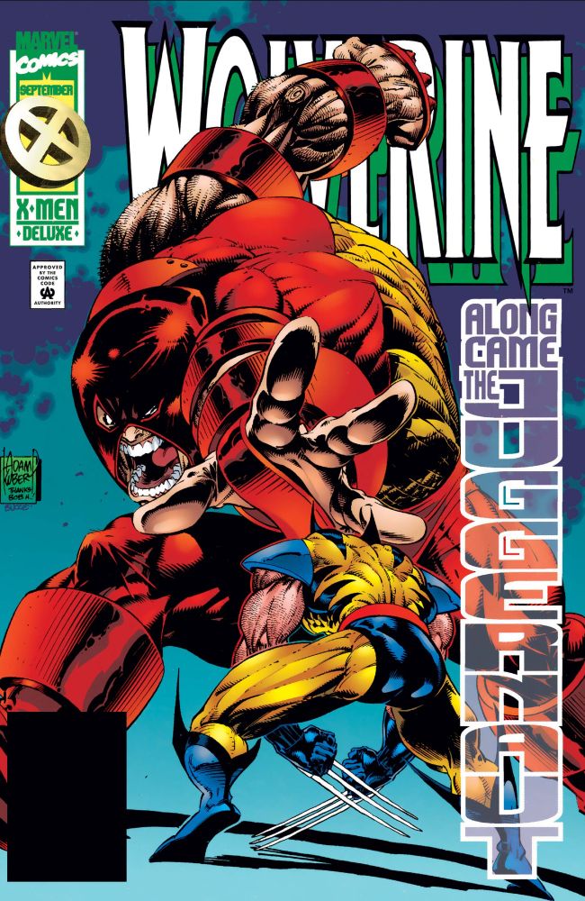 Cover of Wolverine #93 by Adam Kubert