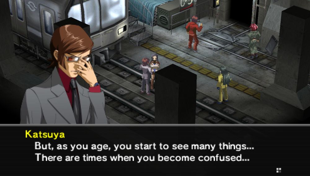 Katsuya: But, as you age, you start to see many things... There are times when you become confused...