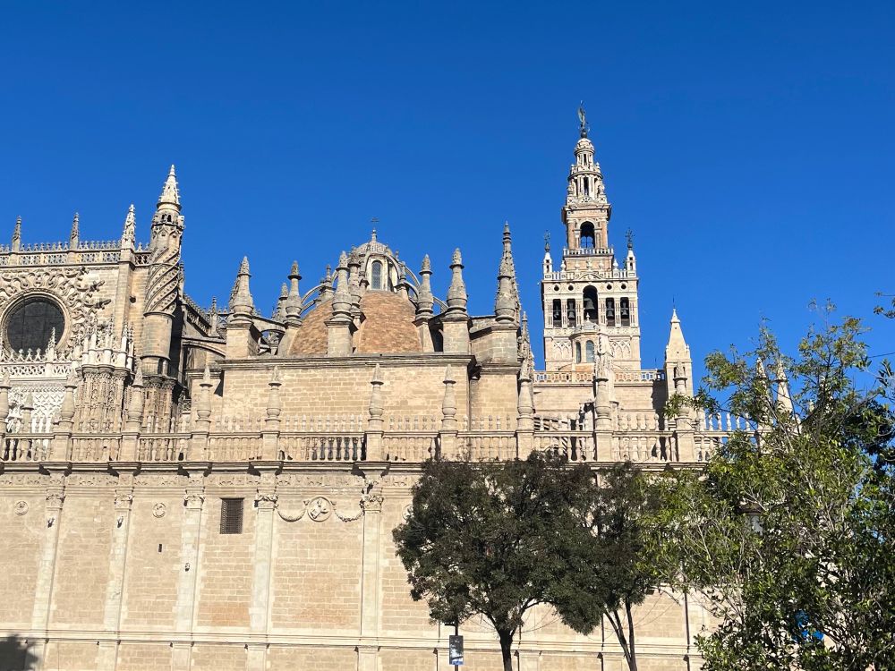 A view of the Cathedral of Seville