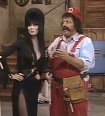 Elvira on The Super Mario Bros Super Show 