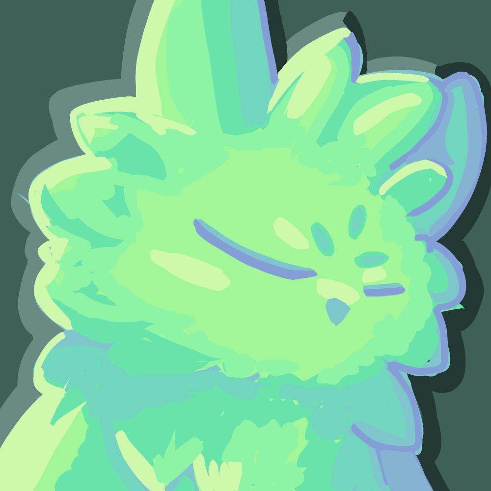 A profile picture of Saint from rain world 