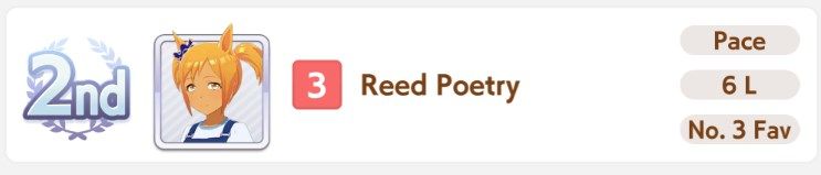 umamusume: pretty derby NPC horse named "Reed Poetry"