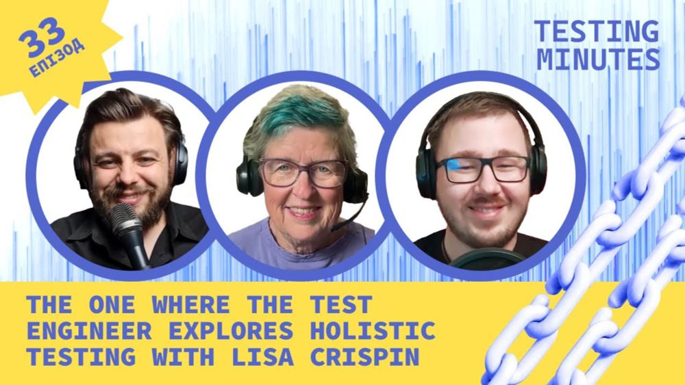 Episode 33: The one where the test engineer explores holistic testing with Lisa Crispin