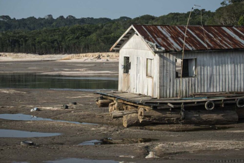 Extreme drought pushes Amazon’s main rivers to lowest-ever levels