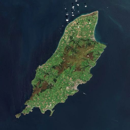 The Isle of Man (satellite image)