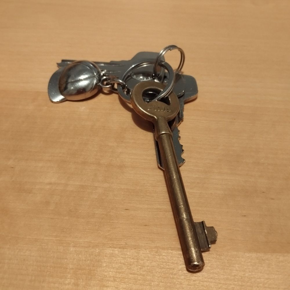 Le trousseau de clés de mon appartement 🤗